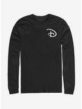 Disney Classic Disney D Logo Pocket Long-Sleeve T-Shirt, BLACK, hi-res