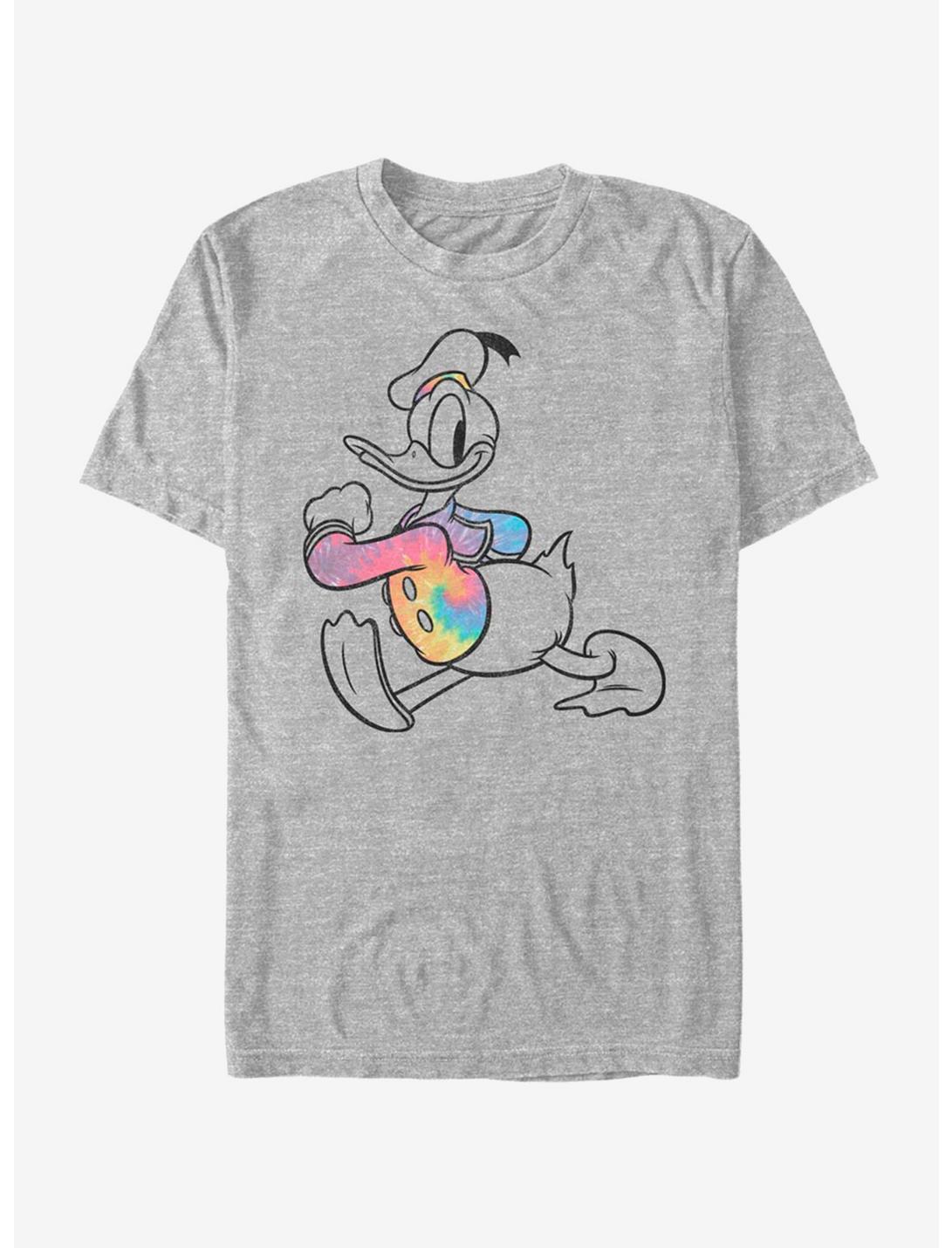 Disney Donald Duck Tie-Dye Donald T-Shirt, ATH HTR, hi-res