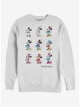 Disney Minne Mouse Evolution Crew Sweatshirt, WHITE, hi-res