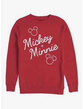 Disney Mickey Mouse Signed Together Crew Sweatshirt, , hi-res