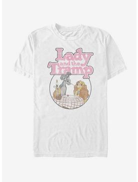 Disney Lady And The Tramp Classic Scene T-Shirt, , hi-res