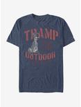 Disney Lady And The Tramp Outdoor Tramp T-Shirt, NAVY HTR, hi-res