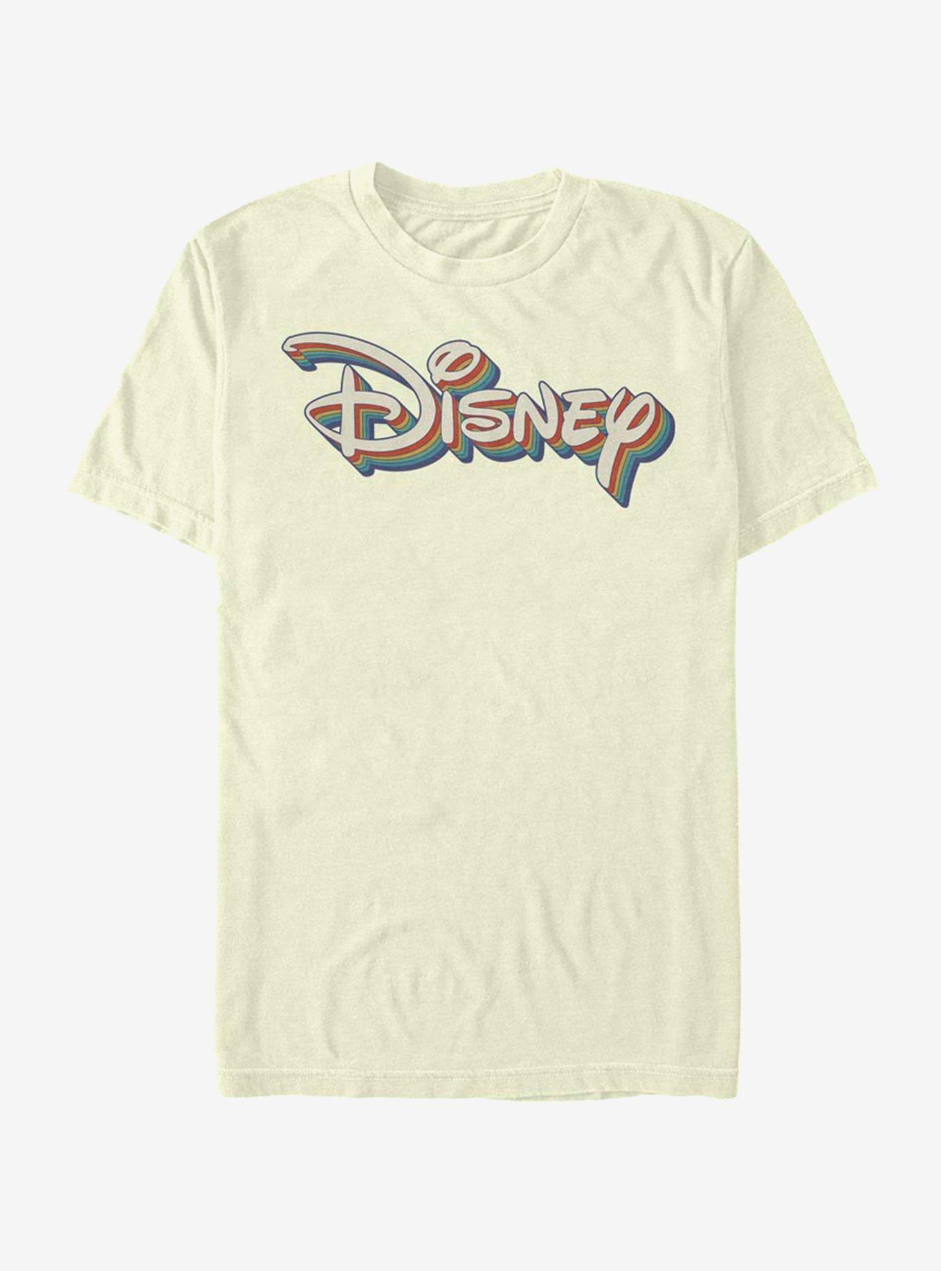 Disney Channel Disney Retro Rainbow T-Shirt, NATURAL, hi-res