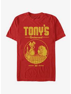 Disney Lady And The Tramp Tony's Restaurant T-Shirt, , hi-res