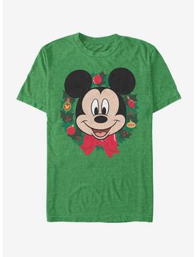 Disney Mickey Mouse Holiday Big Mickey T-Shirt, KEL HTR, hi-res