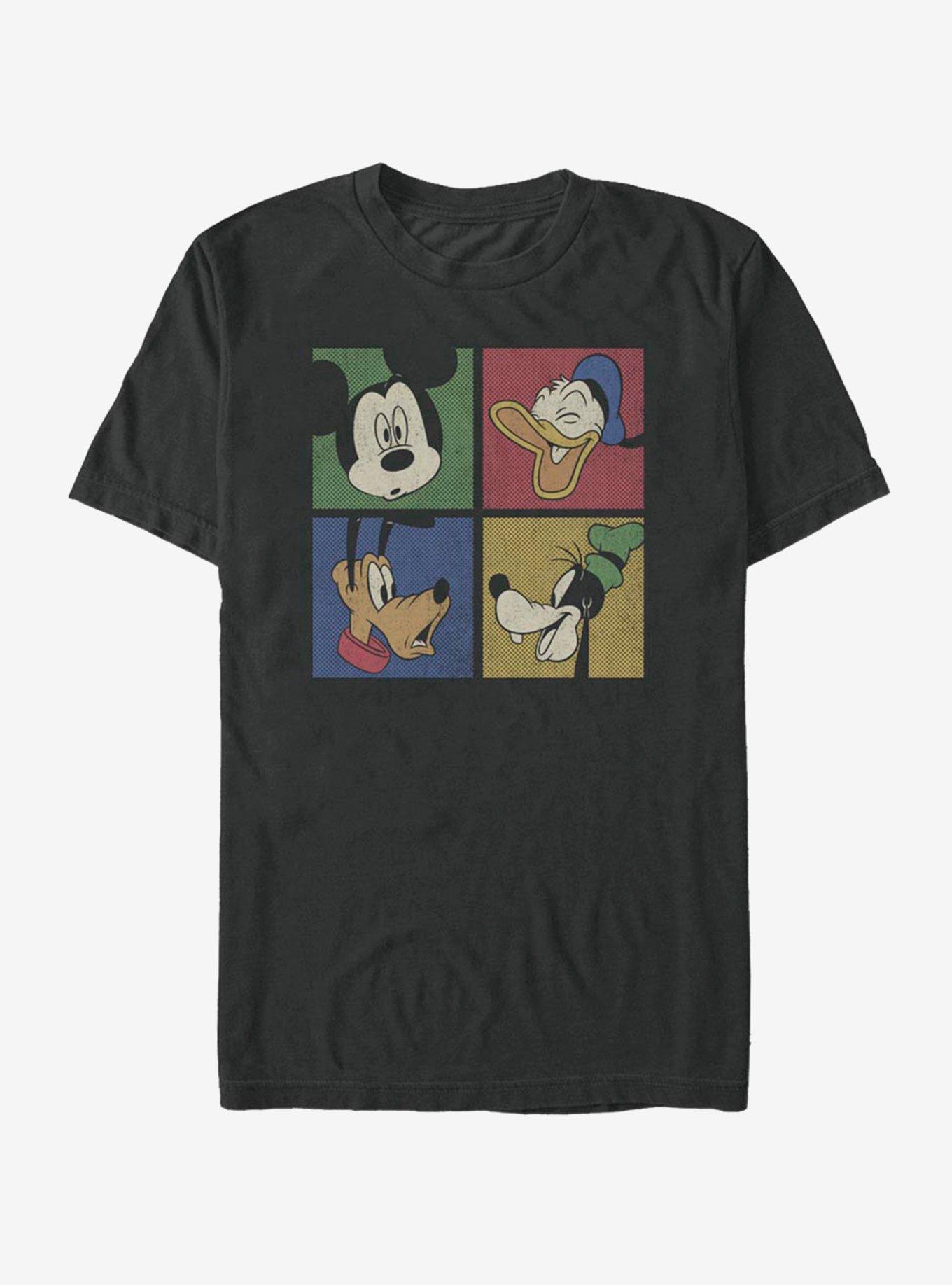 Disney Mickey Mouse Block Party T-Shirt, BLACK, hi-res