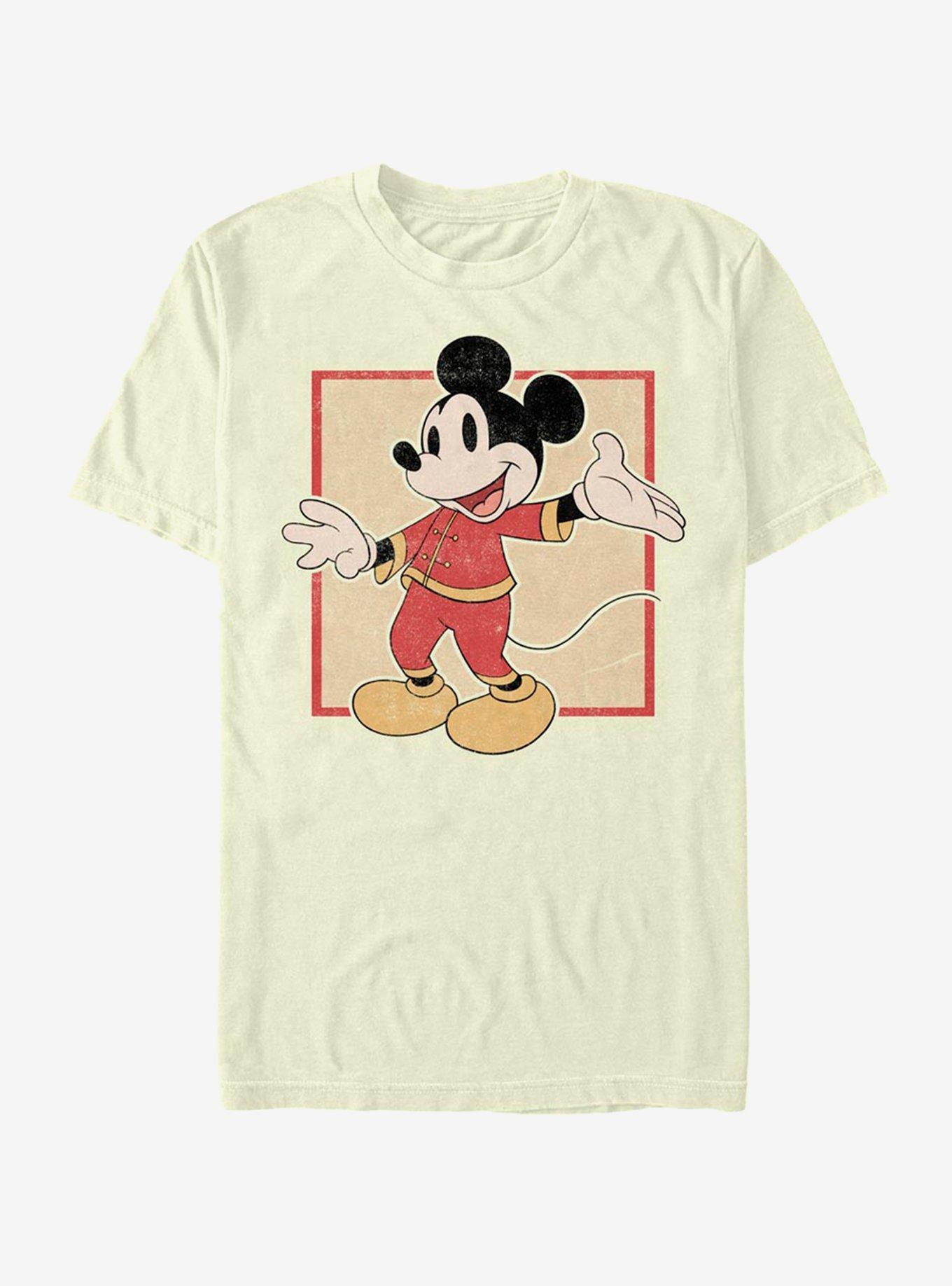 Disney Mickey Mouse Year Of The Mickey T-Shirt, NATURAL, hi-res