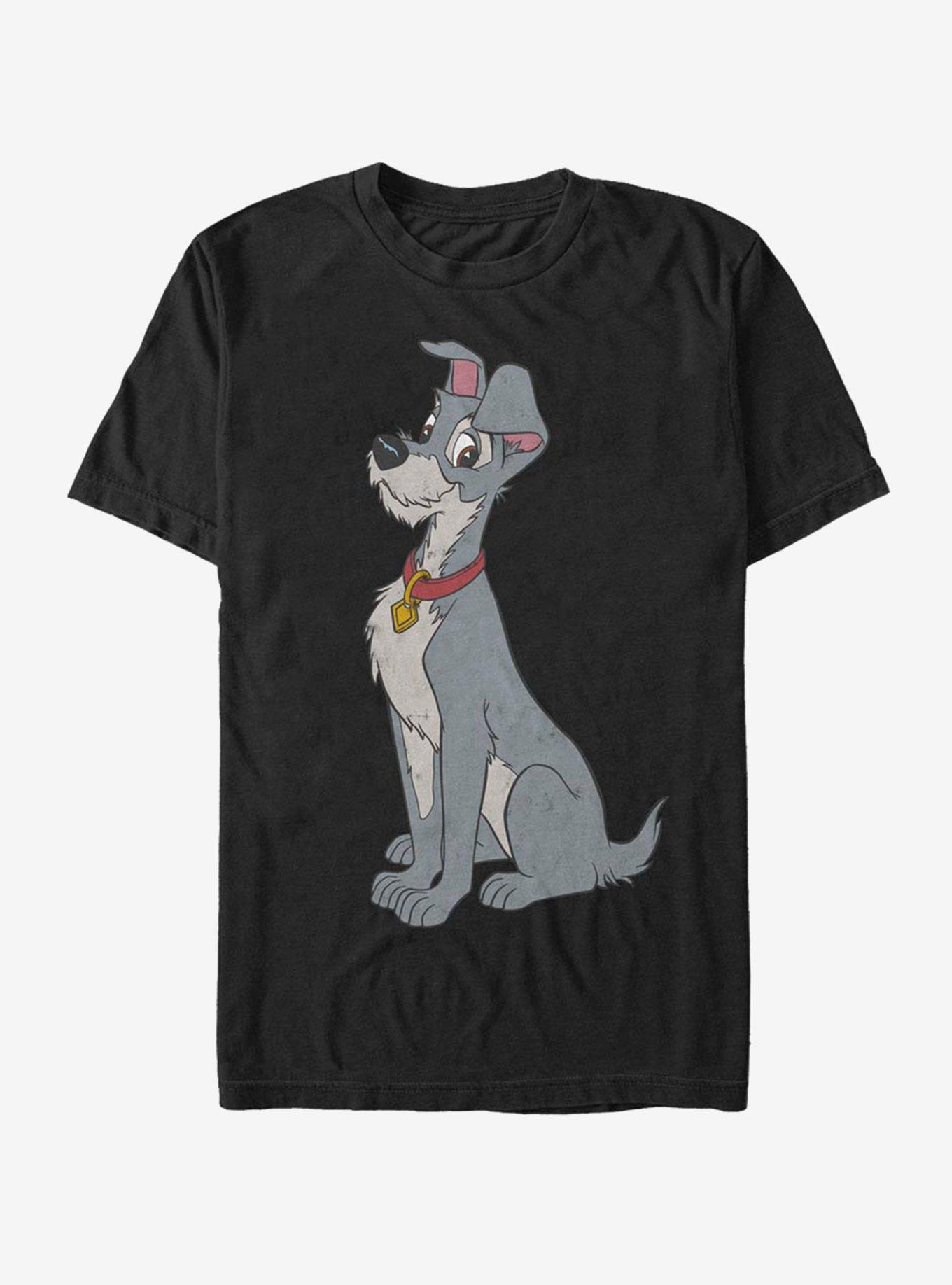 Disney Lady And The Tramp Tramp Vintage T-Shirt, , hi-res