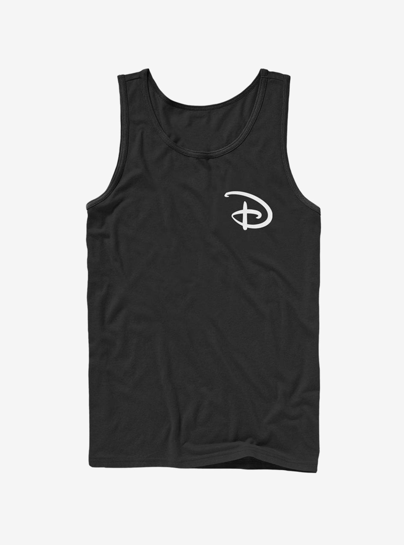 Disney Classic Disney D Pocket Log Tank, BLACK, hi-res