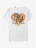 Disney Lady And The Tramp Vintage Bella Notte T-Shirt, WHITE, hi-res