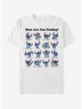 Disney Lilo & Stitch Stitch Moods T-Shirt, WHITE, hi-res