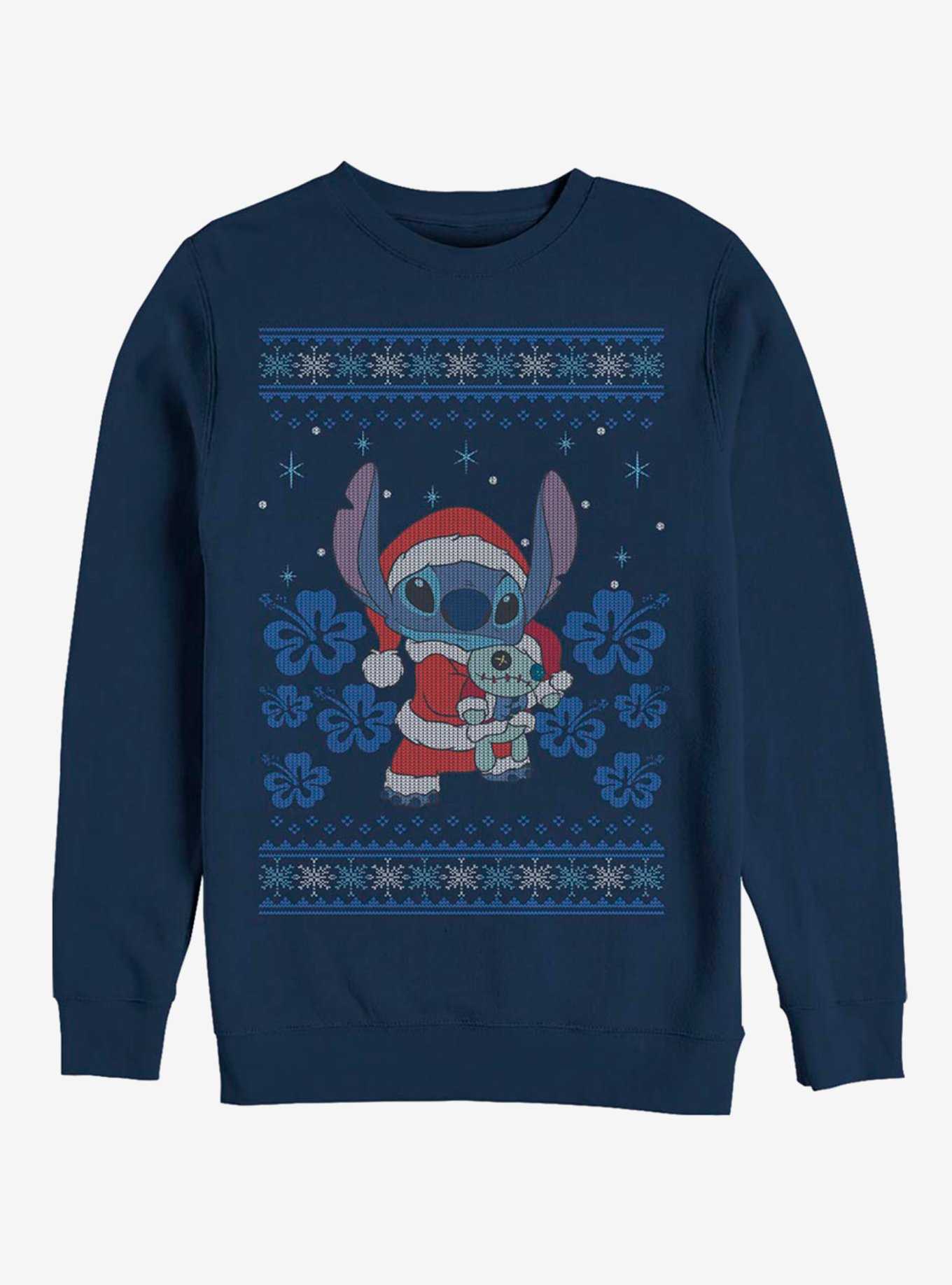 Disney Lilo & Stitch Holiday Stitch Crew Sweatshirt, , hi-res