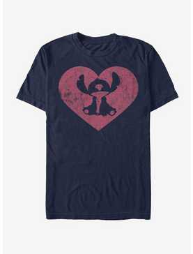Disney Lilo & Stitch Stitch Heart T-Shirt, , hi-res
