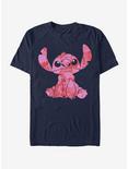 Disney Lilo & Stitch Stitch Heart Fill T-Shirt, NAVY, hi-res