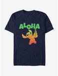 Disney Lilo & Stitch Aloha Stitch T-Shirt, NAVY, hi-res