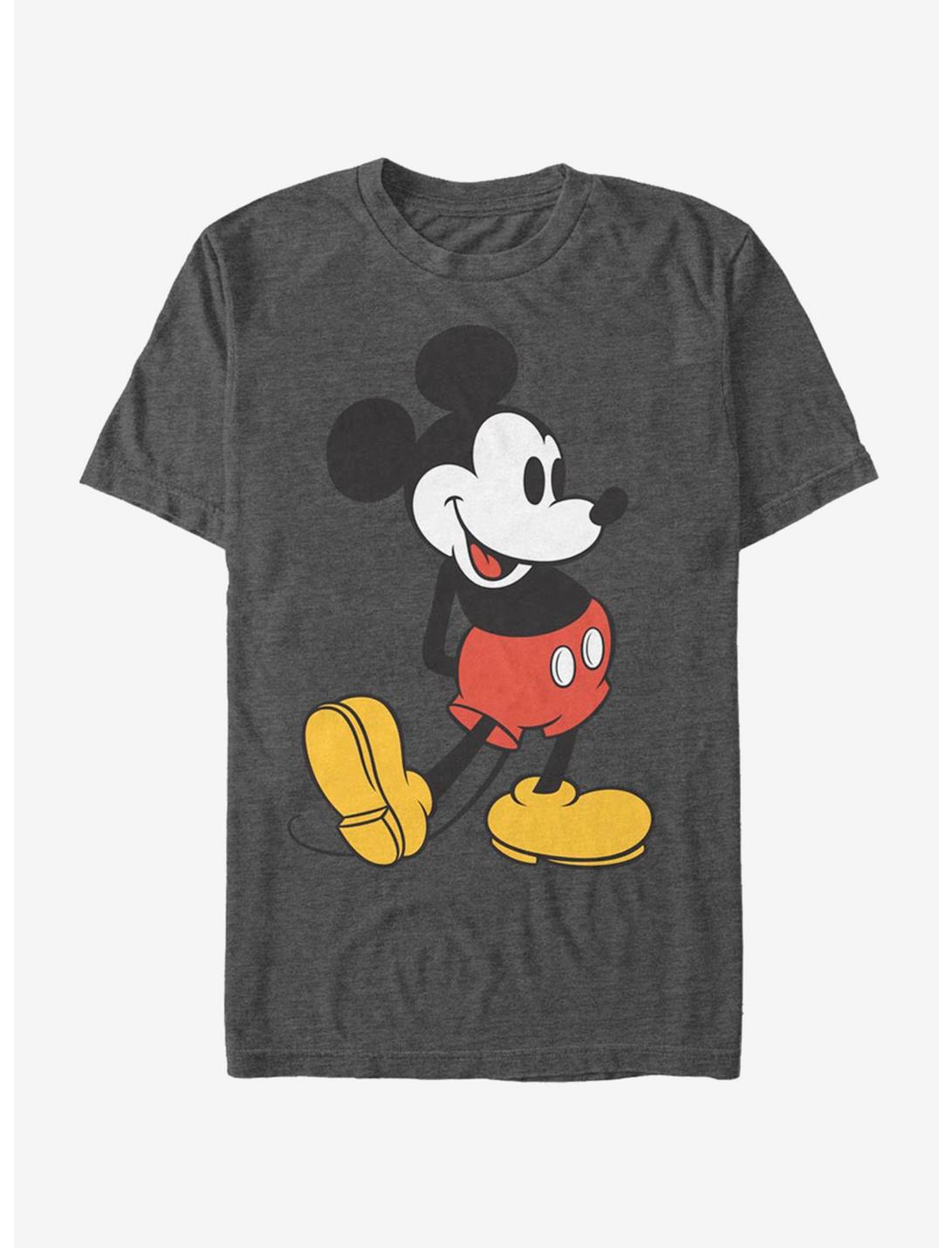 Disney Mickey Mouse Classic Mickey T-Shirt, CHAR HTR, hi-res