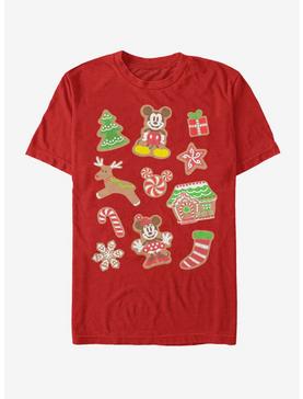 Disney Mickey Mouse Holiday Gingerbread Mouse Holidays T-Shirt, , hi-res