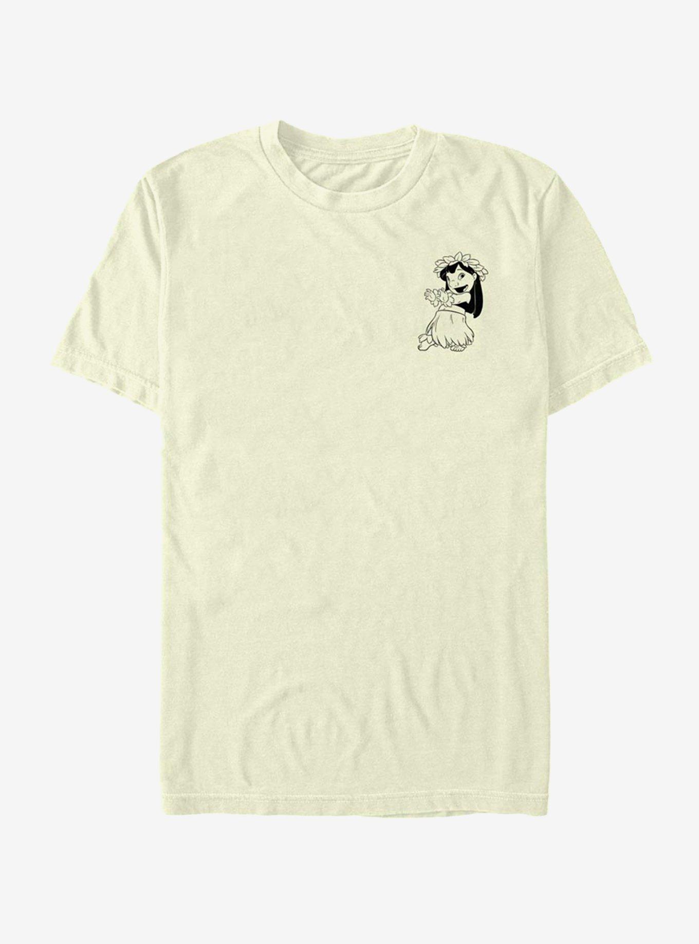 Disney Lilo & Stitch Vintage Lined Lilo T-Shirt, , hi-res