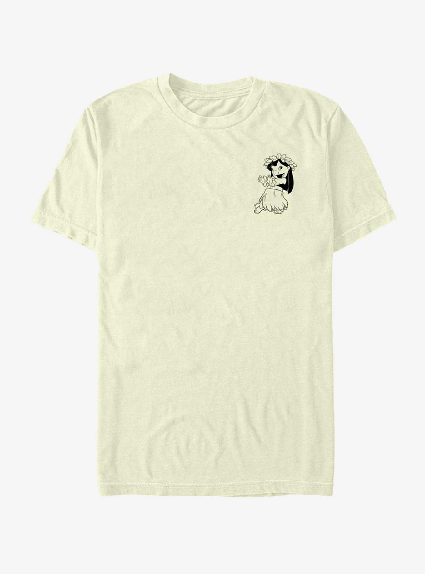 Disney Lilo & Stitch Vintage Lined Lilo T-Shirt, , hi-res