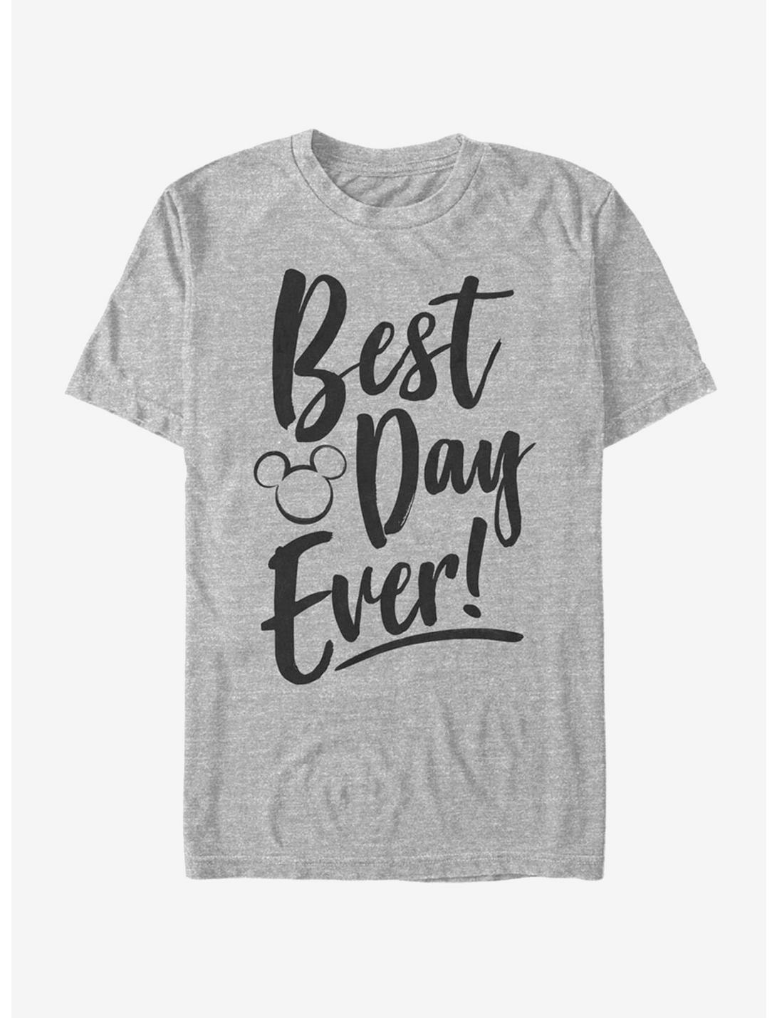 Disney Mickey Mouse Best Day T-Shirt, ATH HTR, hi-res