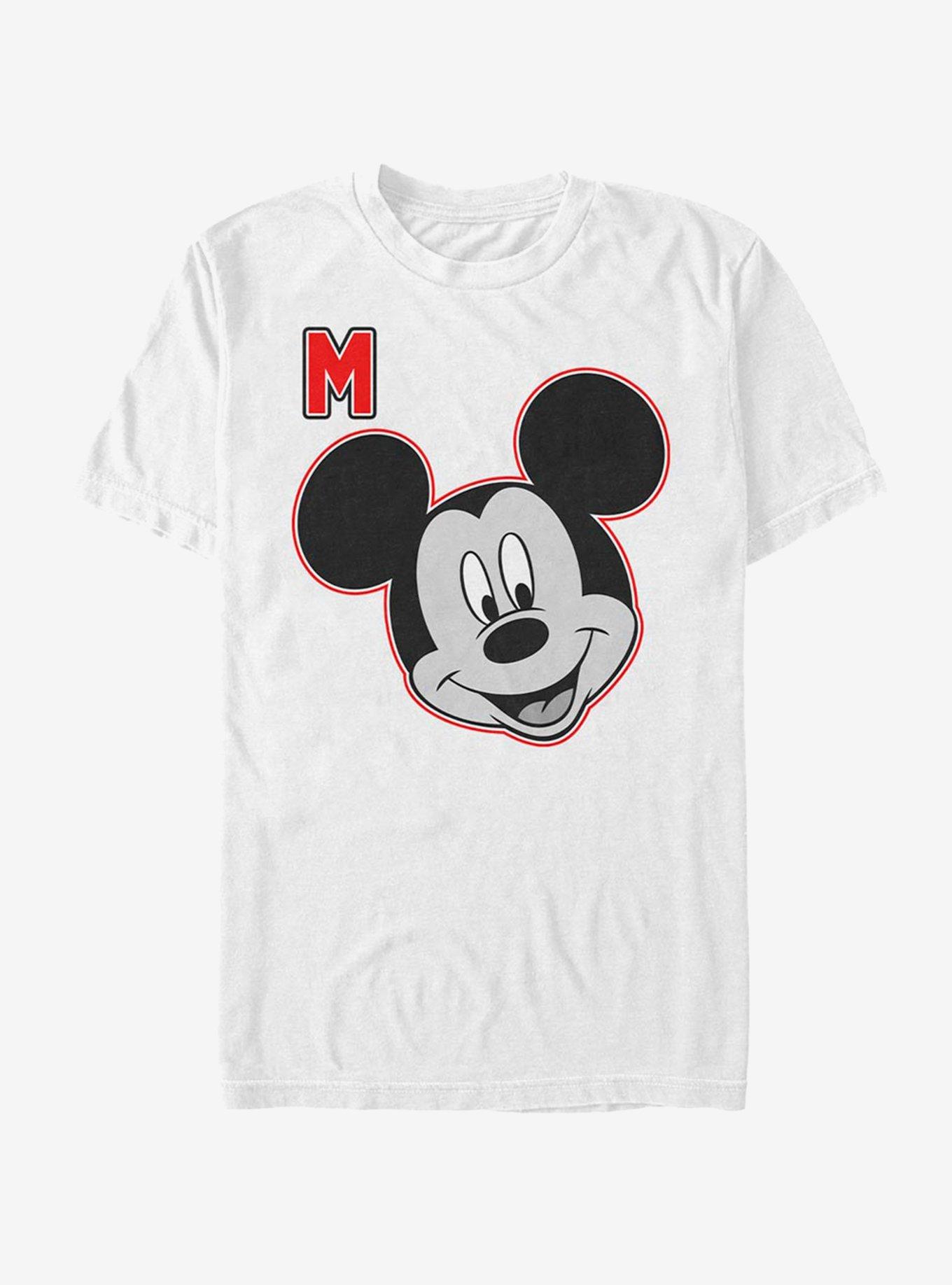 Disney Mickey Mouse Letter Mickey T-Shirt, , hi-res