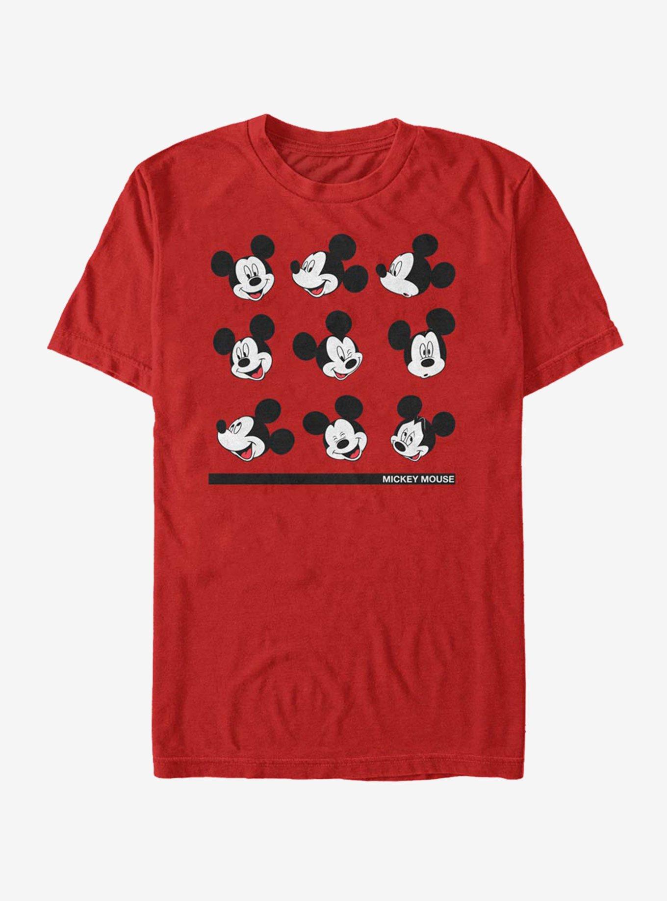 Disney Mickey Mouse Expressions T-Shirt