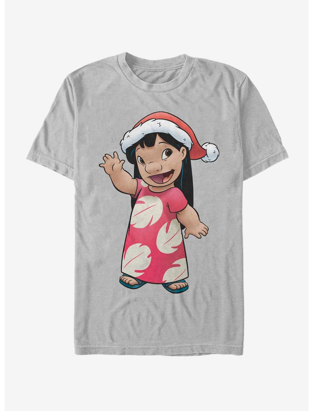 Disney Lilo & Stitch Holiday Lilo T-Shirt, SILVER, hi-res