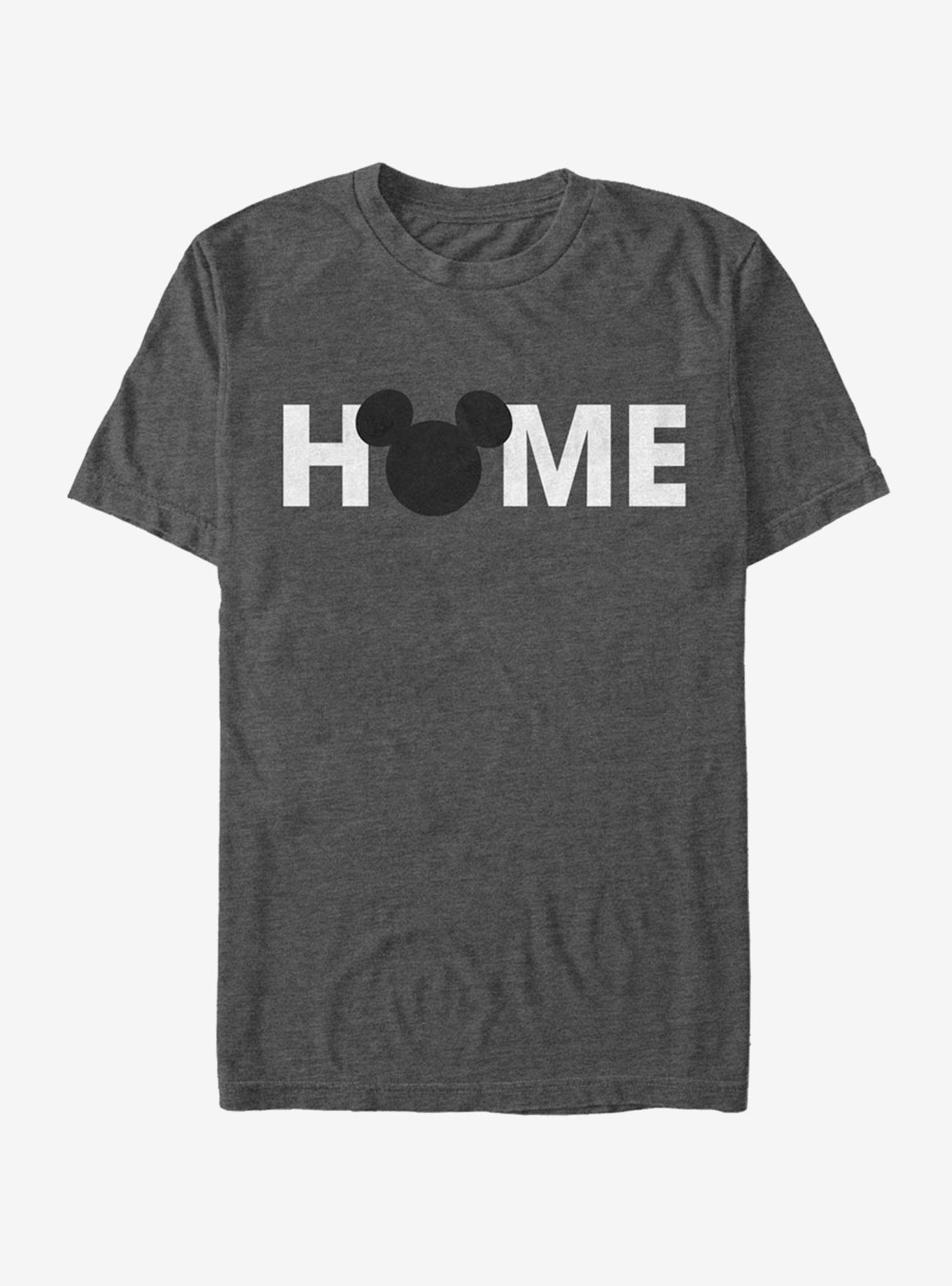 Disney Mickey Mouse Home T-Shirt, CHAR HTR, hi-res