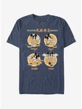 Disney Mickey Mouse The Master Four Up T-Shirt, NAVY HTR, hi-res