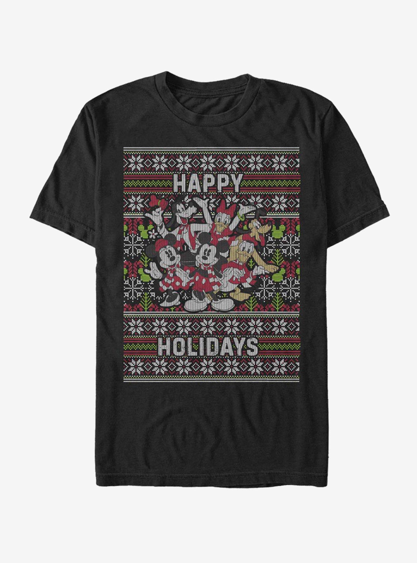 Disney Mickey Mouse Holiday Six Sweater T-Shirt