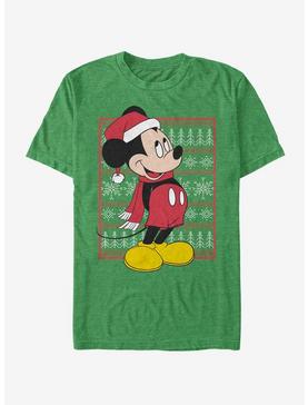 Disney Mickey Mouse Holiday Mickey Ugly Sweater T-Shirt, , hi-res