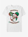 Disney Mickey Mouse Holiday Mickey's Greeting T-Shirt, WHITE, hi-res