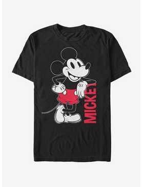 Disney Mickey Mouse Mickey Leaning T-Shirt, , hi-res