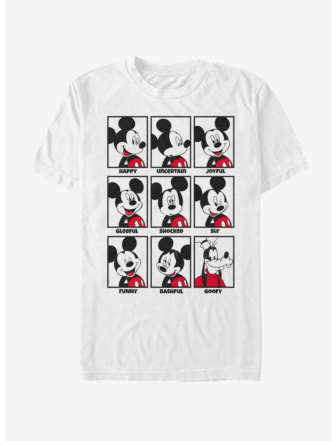 Disney Mickey Mouse Mickey Mood T-Shirt, WHITE, hi-res