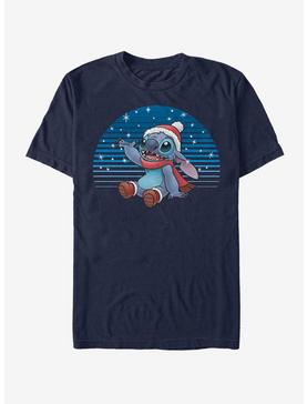 Disney Lilo & Stitch Holiday Snowing Stitch T-Shirt, , hi-res