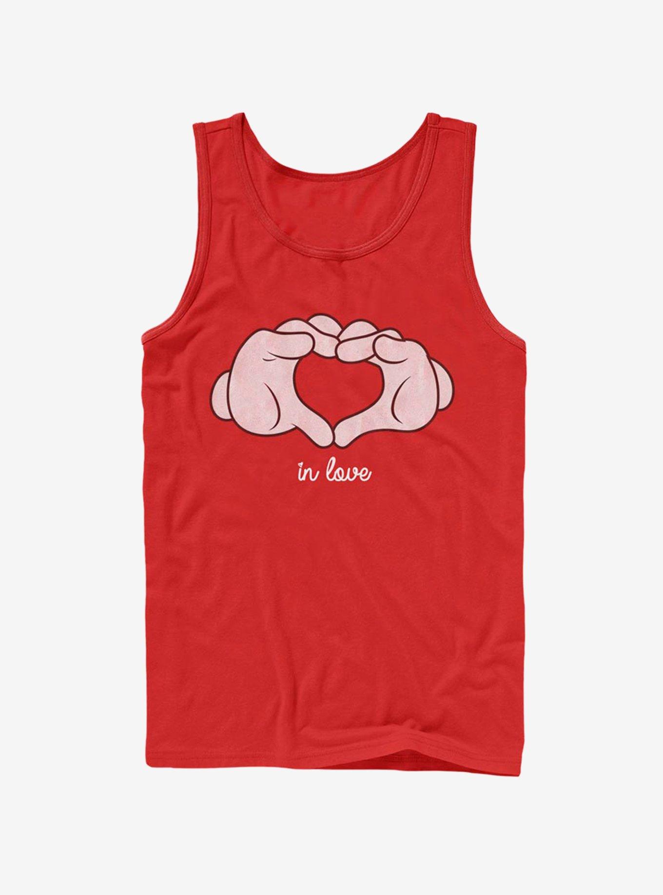 Disney Mickey Mouse Glove Heart Tank, , hi-res