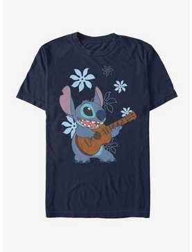 Disney Lilo & Stitch Stitch Flowers T-Shirt, , hi-res