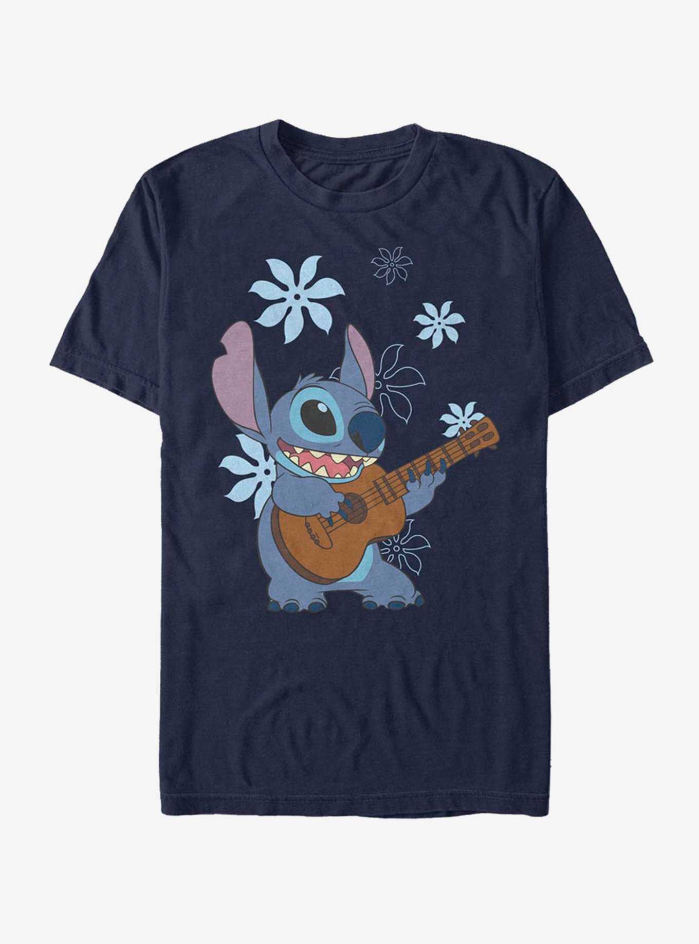 Disney Lilo & Stitch Stitch Flowers T-Shirt, , hi-res