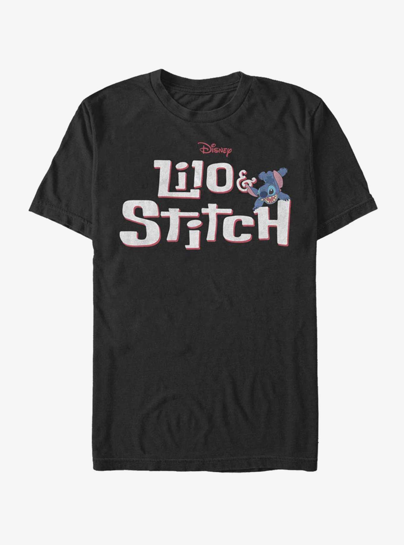Disney Lilo & Stitch Stitch With Logo T-Shirt, , hi-res