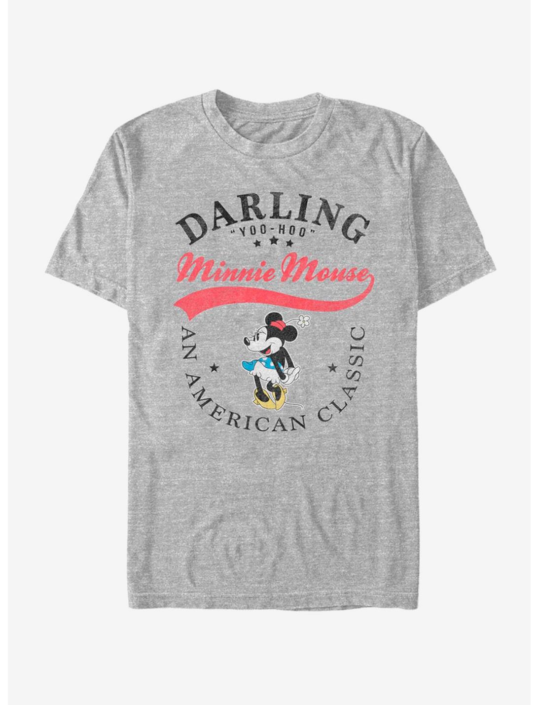 Disney Minnie Mouse Darling Minnie T-Shirt, ATH HTR, hi-res