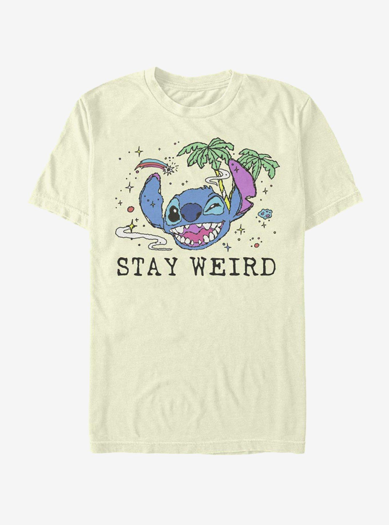 Disney Lilo & Stitch Trippy Stitch T-Shirt, NATURAL, hi-res