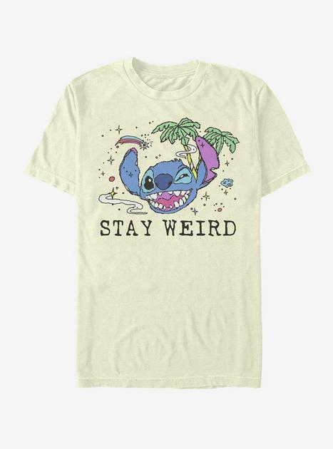 Disney Lilo & Stitch Trippy Stitch T-Shirt - BEIGE/TAN | Hot Topic