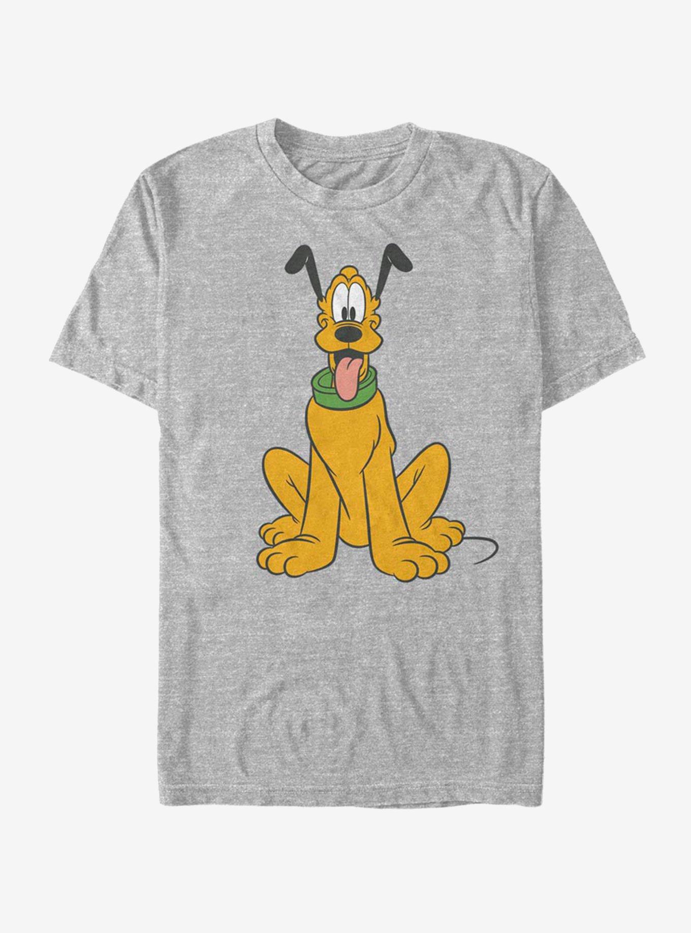 Disney Pluto Traditional Pluto T-Shirt, ATH HTR, hi-res
