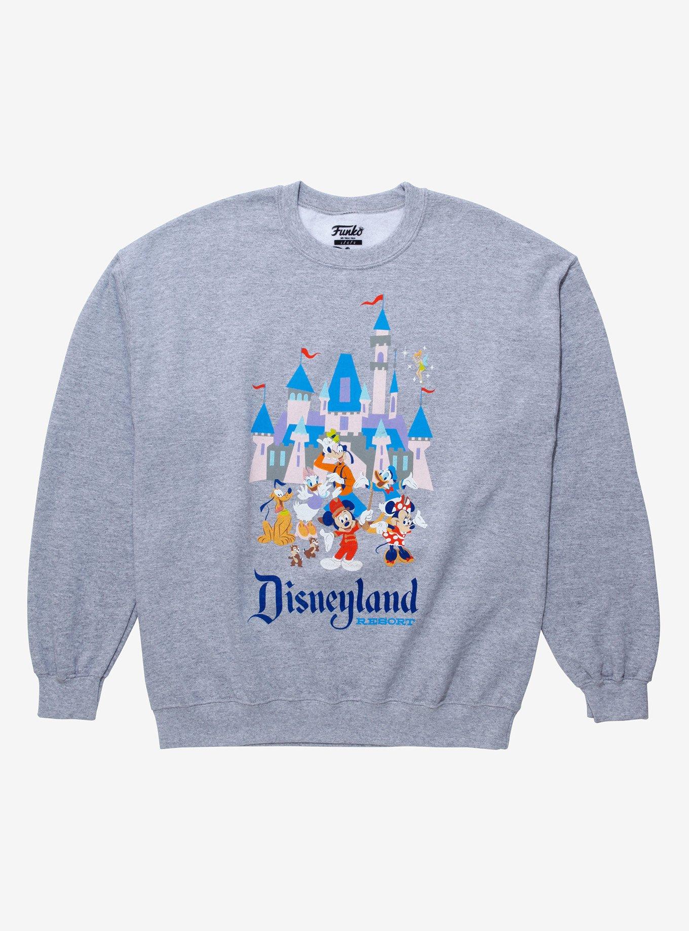 Disneyland crewneck hot sale grey