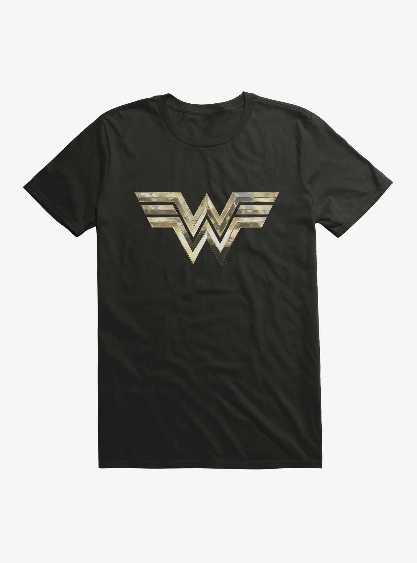 DC Comics Wonder Woman 1984 Gold Logo T-Shirt, , hi-res