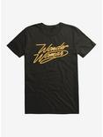 DC Comics Wonder Woman 1984 Golden Lasso Logo T-Shirt, BLACK, hi-res