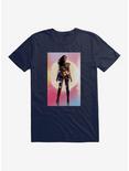 DC Comics Wonder Woman 1984 Power Stance T-Shirt, MIDNIGHT NAVY, hi-res