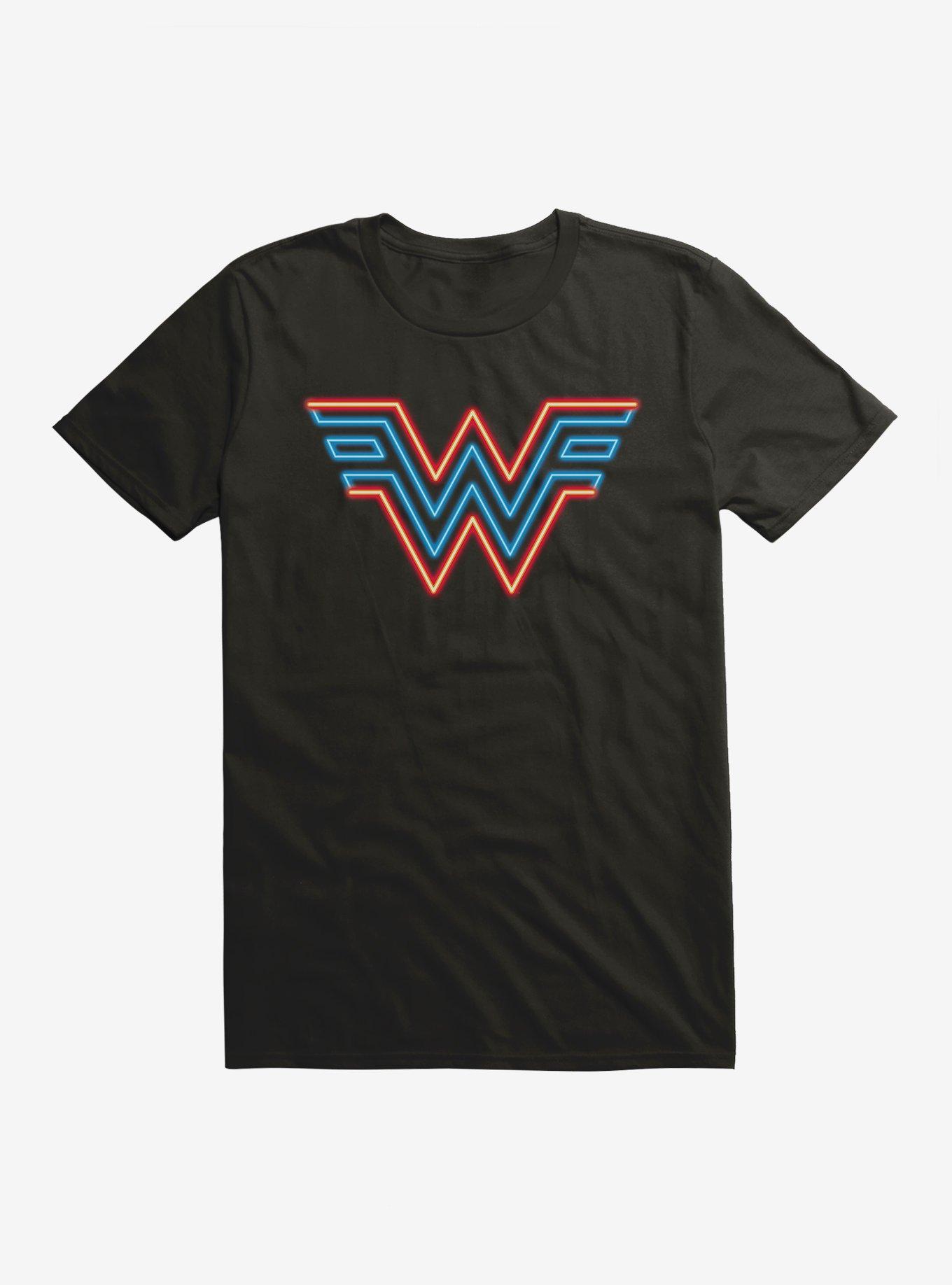 DC Comics Wonder Woman 1984 Neon Logo T-Shirt | BoxLunch