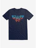 DC Comics Wonder Woman 1984 TV Logo T-Shirt, MIDNIGHT NAVY, hi-res