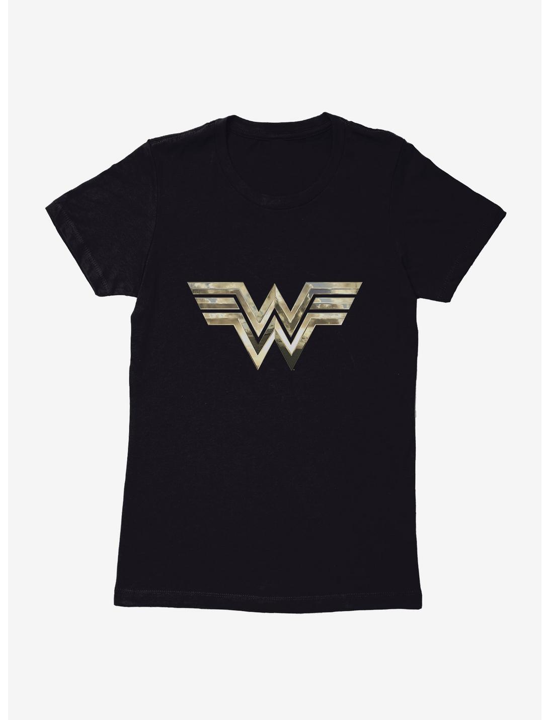 DC Comics Wonder Woman 1984 Gold Logo Womens T-Shirt, , hi-res